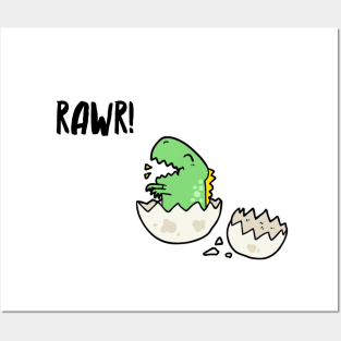 RAWR! Dinosaur Posters and Art